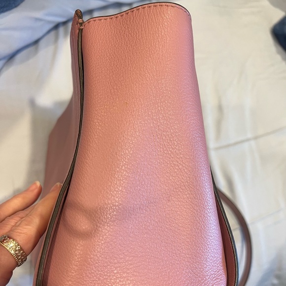 KATE SPADE CROSSBODY HANDBAG LEATHER WITH DETACHABLE STRAP & FOLD IN HAND STRAPS - Picture 8 of 17